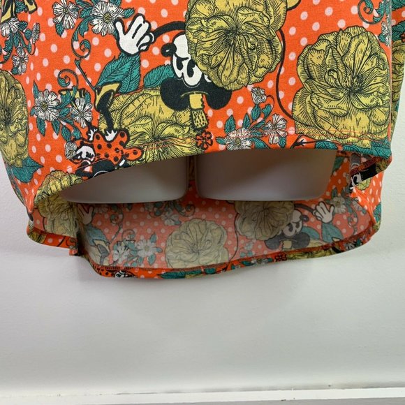 LuLaRoe XXS Disney World Land Mickey Minnie Mouse - Picture 5 of 8